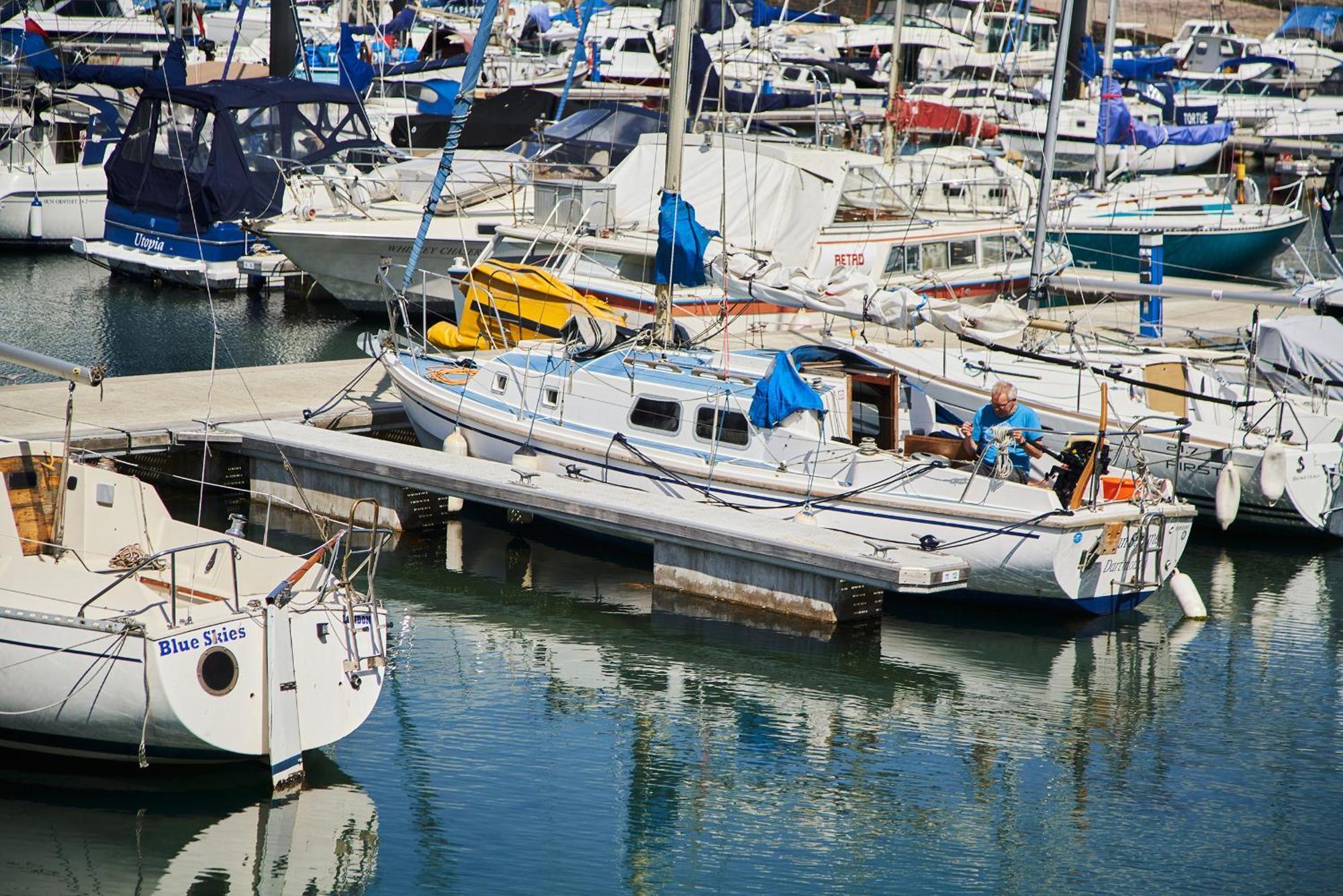 The Moorings - Stylish Duplex Apartment On Torquay Harbourside Exterior foto